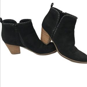 Dolce Vota 8 suede boots.